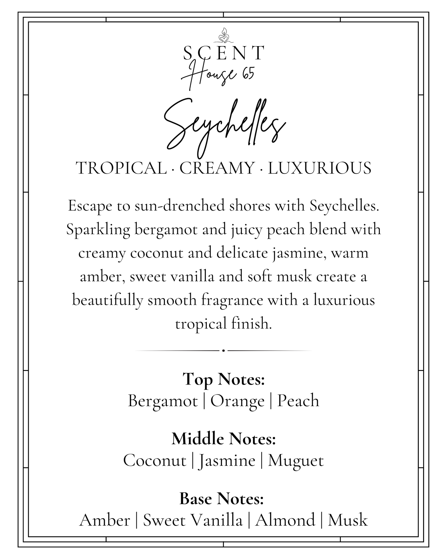 Seychelles Wax Melt