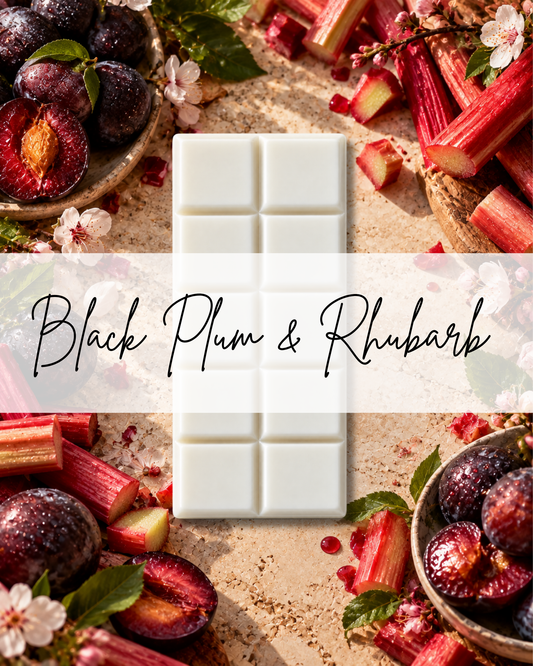 Black Plum & Rhubarb Wax Melt