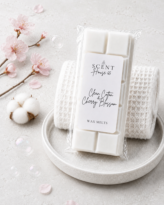 Clean Cotton & Cherry Blossom Wax Melt