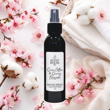Clean Cotton & Cherry Blossom Room Spray