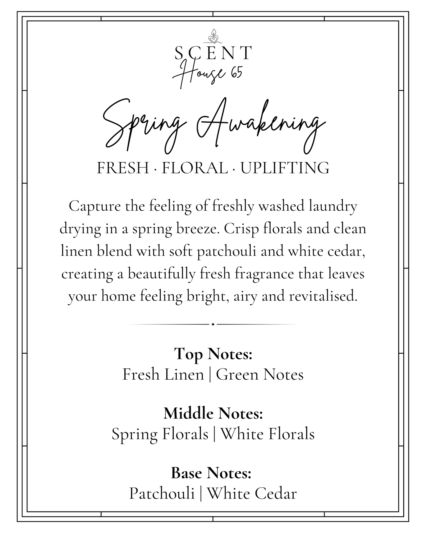 Spring Awakening Scented Discs