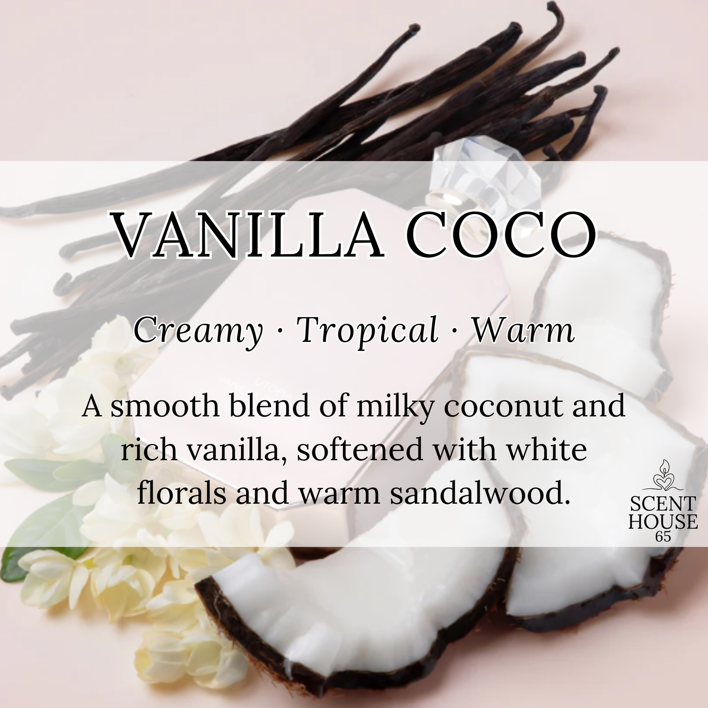 Vanilla Coco Wax Melt